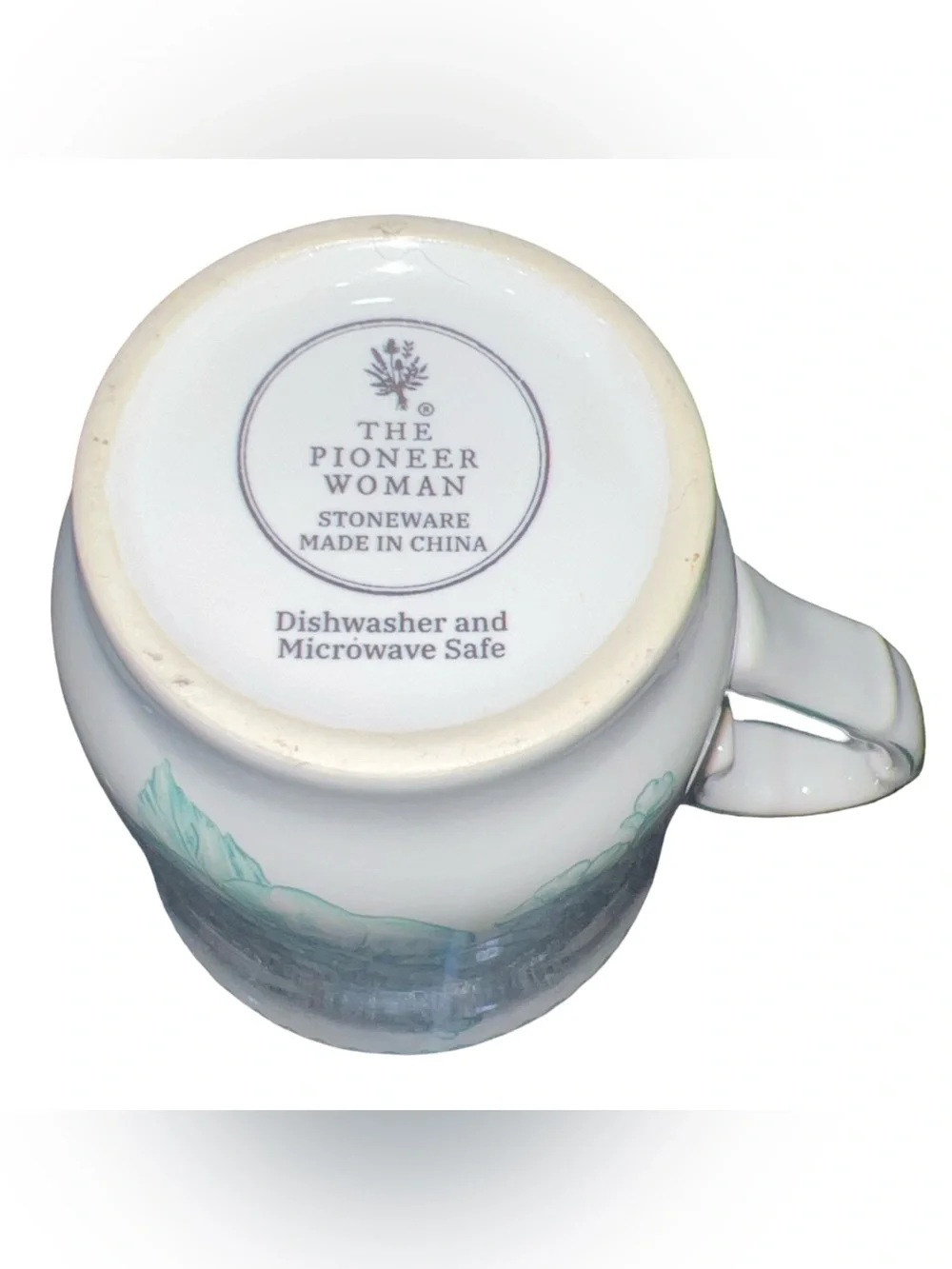 The Pioneer Woman Green Agatha 12-Ounce Stoneware Mug